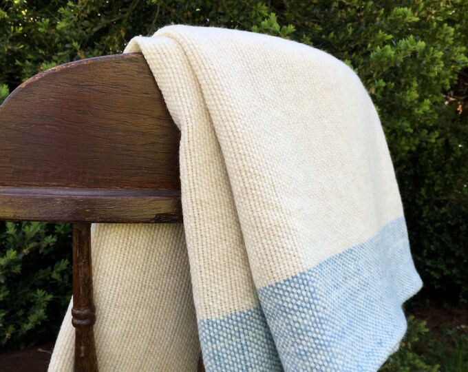 Hand Woven Merino Wool Blanket Etsy