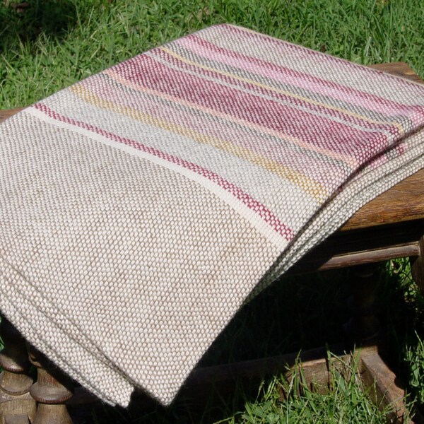 Hand Woven Merino Wool Blanket