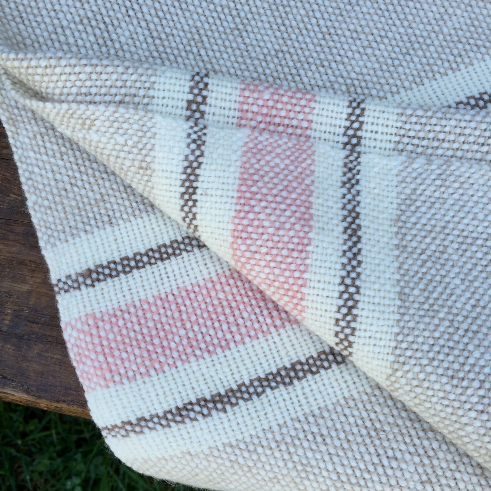 Hand Woven Merino Wool Baby Blanket Etsy