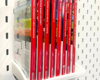 Organizador de juegos Skadis Pegboard para Nintendo Switch (capacidad para 10 juegos)