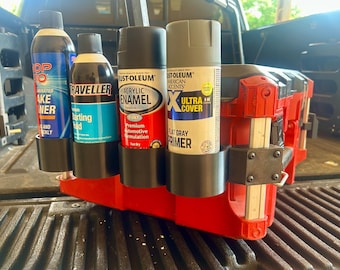 Soporte lateral para guardar latas de aerosol Milwaukee PACKOUT (con capacidad para 4 latas)