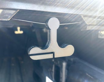 Manijas de liberación para cubiertas de caja de camioneta: Ajuste universal para cubiertas de lona.