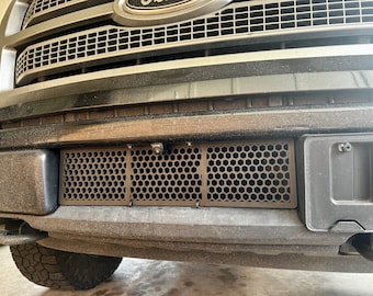 Rejilla de parachoques inferior para Ford F-150 2009-2014 / Inserto de malla estilo Raptor