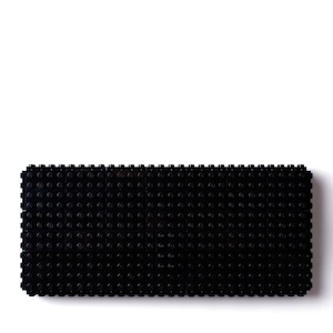 Zwarte clutch gemaakt van LEGO® stenen GRATIS VERZENDING tas handtas legotas trendy mode