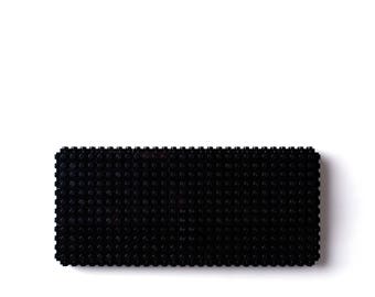 Black clutch purse made with LEGO® bricks FREE SHIPPING purse handbag legobag trending fashion