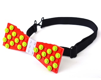 Bow Tie Made With LEGO® Bricks FREE SHIPPING Gentleman Fashion
