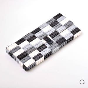 Monochrom clutch purse made with LEGO® bricks FREE SHIPPING purse handbag legobag trending fashion image 4