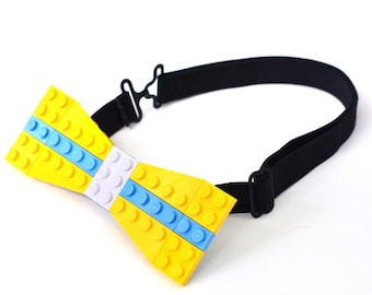 Bow tie made with LEGO® bricks FREE SHIPPING gentleman fashion birthday anniversary gift idea