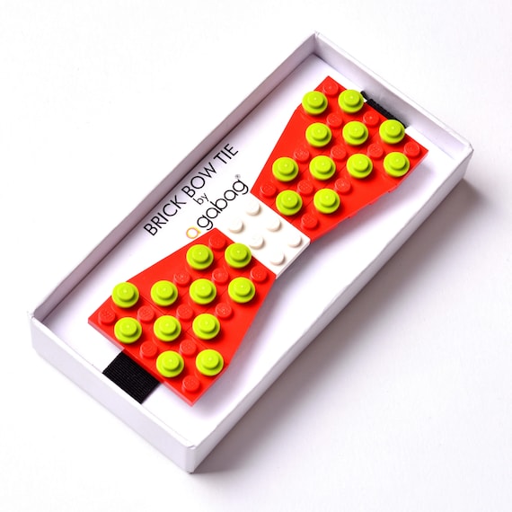 Bow tie made with LEGO® bricks FREE SHIPPING gentleman fashion birthday  anniversary gift idea