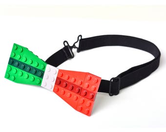 Bow tie made with LEGO® bricks FREE SHIPPING gentleman fashion birthday anniversary gift idea