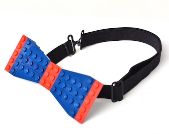 Bow tie made with LEGO® bricks FREE SHIPPING gentleman fashion birthday anniversary gift idea