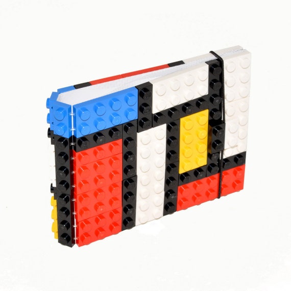 Mondrian Portemonnaie mit original LEGO Steinen - Etsy.de