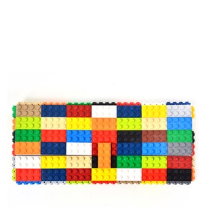 Multicolor clutch purse made with LEGO® bricks FREE SHIPPING purse handbag legobag trending fashion