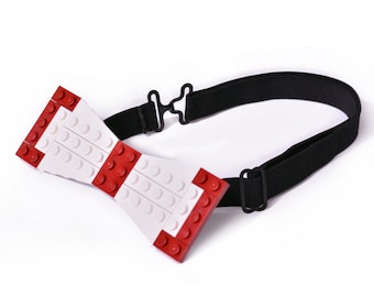 Bow tie made with LEGO® bricks FREE SHIPPING gentleman fashion birthday anniversary gift idea