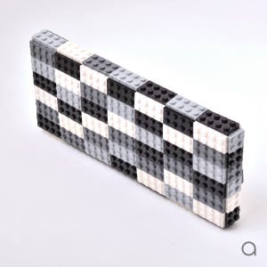 Monochrom clutch purse made with LEGO® bricks FREE SHIPPING purse handbag legobag trending fashion image 5