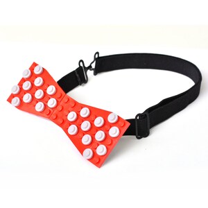 Bow tie made with LEGO® bricks FREE SHIPPING gentleman fashion birthday anniversary gift idea