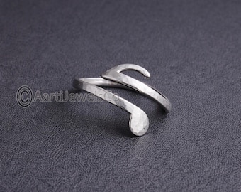 Musiknotenringe, handgefertigte Achtelnotenband, Unisex Mugic Geschenkschmuck