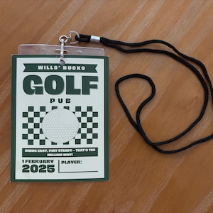Guía y tarjeta de puntuación de Pub Golf