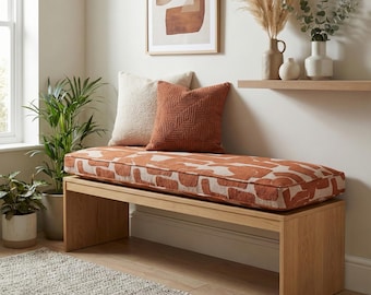 3" MCM Custom Bankkussen voor Interieurontwerp, Wasbaar Vensterbankkussen, Modern Hoekkussen, Custom Kallax Kussen, Premium Kussen