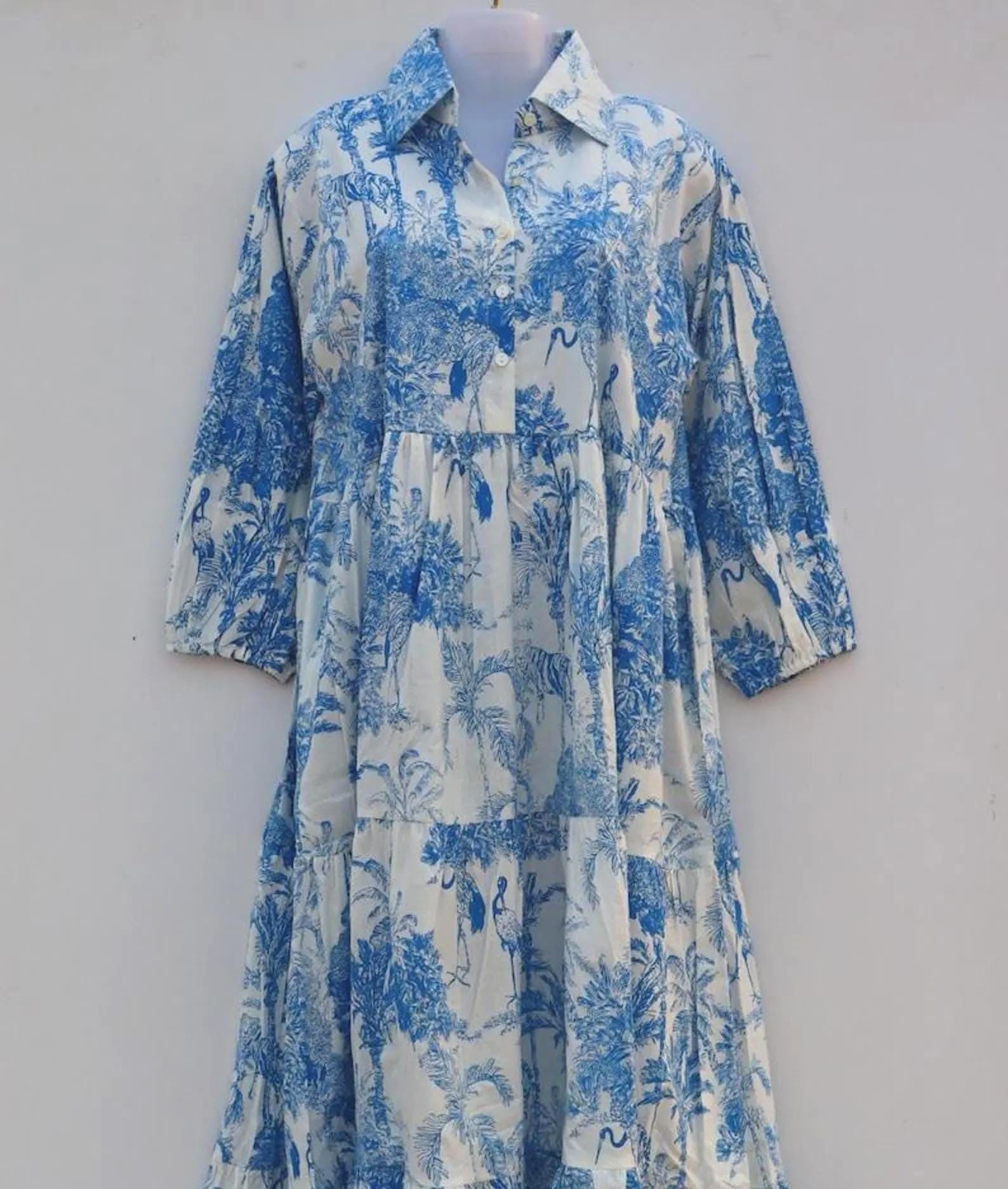Toile Midi Dress - Etsy Toile Midi Dress - Etsy