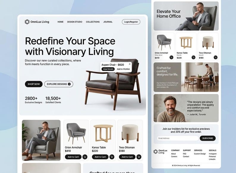 WordPress Website Template, Elementor Theme, Responsive Business Site, Landing Page Builder, SEO Optimized image 11