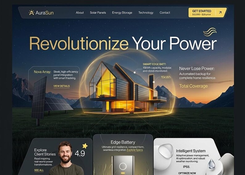 WordPress Website Template, Elementor Theme, Responsive Business Site, Landing Page Builder, SEO Optimized image 6
