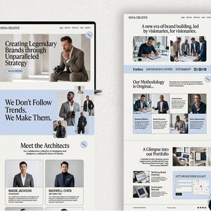 WordPress Website Template, Elementor Theme, Responsive Business Site, Landing Page Builder, SEO Optimized image 2