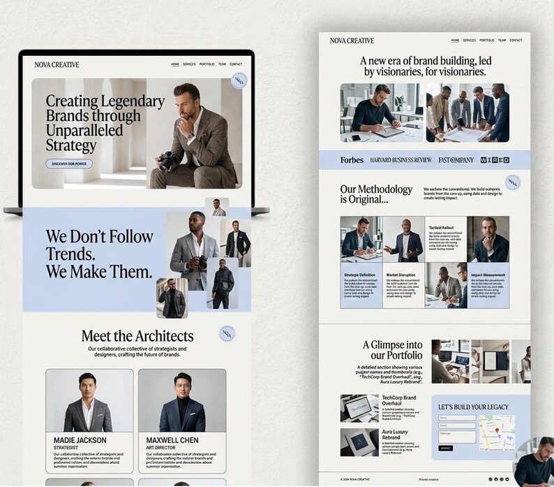 WordPress Website Template, Elementor Theme, Responsive Business Site, Landing Page Builder, SEO Optimized image 2