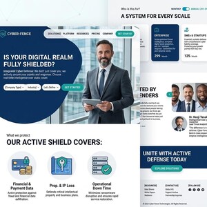 WordPress Website Template, Elementor Theme, Responsive Business Site, Landing Page Builder, SEO Optimized image 3