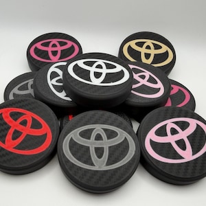 Cubierta del botón de remolque de Toyota Tacoma: evita la activación accidental (solo tracción en dos ruedas) - Acabado en imitación de fibra de carbono