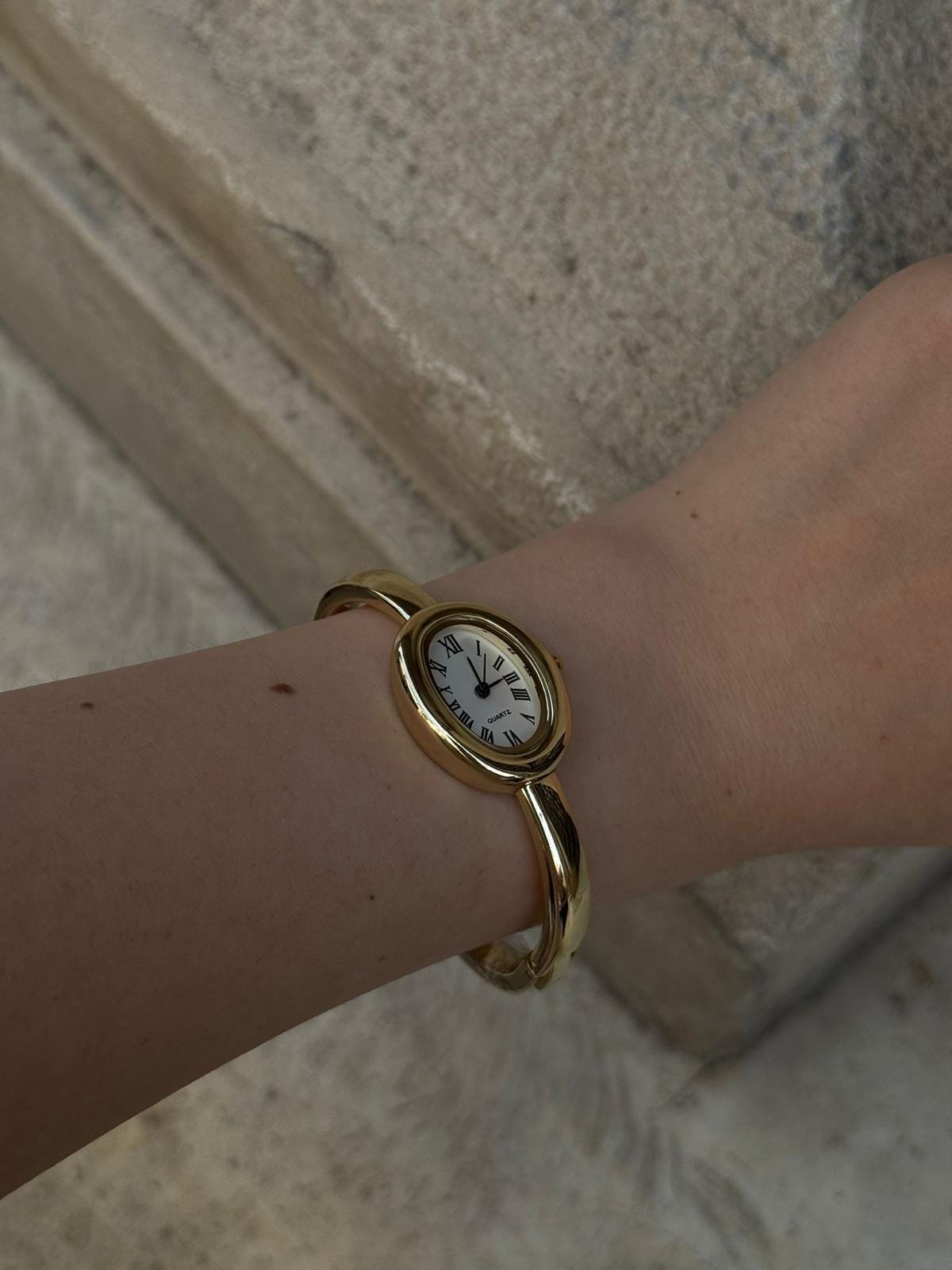 armitron gold dress watch Minnie™ | 24mm, Gold/Silver