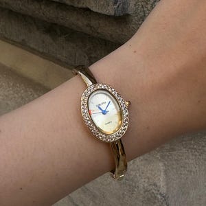 Stone Cuff Luxury Watch