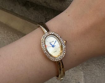 Stone Cuff Luxury Watch