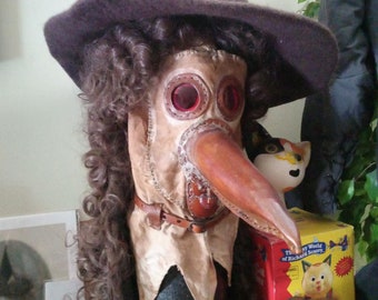 Historical Plague Doctor Mask Pesthaube