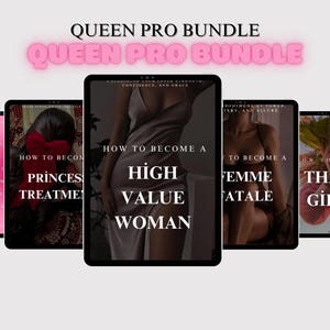 Queen Pro Bundle: Self Mastery eBooks (Digital Books)
