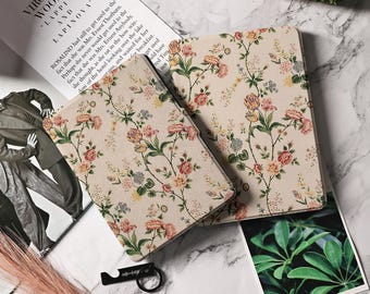 Retro Floral Aesthetic Kindle Case For Kindle Paperwhite 1/2/3, Kindle 2019/2022, Kindle Case 7" Colorsoft 2024 Case, Kindle 11th 2024 Case