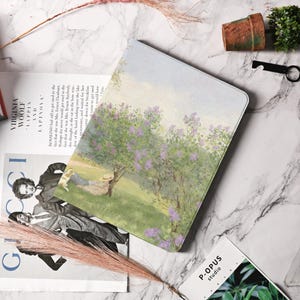 Oil Painting Landscape iPad Case Cover for iPad Air 6 5 4 iPad 13&quot; 12.9&quot; 11&#39;&#39; 10.9&#39;&#39; 10.2&#39;&#39; 9.7 Inch, iPad 10/9/8, iPad Air Pro Mini Cover