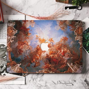 Renaissance Macbook Protective Case Cover for Air 13/15, Pro 13/14/15/16 Case Mac 13.6 11 Inch Laptop 2022 M2 M3 M4 2025 A3240 Cover