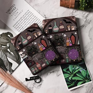 Custodia Kindle con design gotico per Kindle Paperwhite 1/2/3/4, Kindle 2019/2022, custodia Kindle Paperwhite 7/6,8/6 pollici, custodia Kindle 10th 11th immagine 1