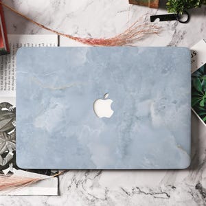 Blue Marble Jade MacBook Case Cover for Air 13/15 2025, Pro 13/14/16 Case Mac 16 15 14 13.6 11 Inch Laptop 2022 M2 M3 Air 13 A3240 Cover