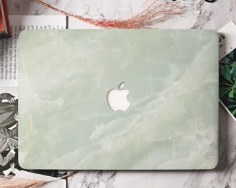 Funda para MacBook con textura de mármol verde para Air 13/15, Pro 13/14/16, Mac 16 15 14 13.6 11 pulgadas, portátil M1 2022 M2 M3 2025 M4 A3240