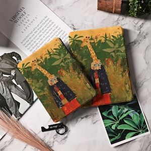 Giraffe Abstract Painting Kindle Case For Kindle Paperwhite 1/2/3/4, Kobo Clara, Kindle Case 7&quot; Paperwhite 2024, Kindle 10th/11th/12th Cover