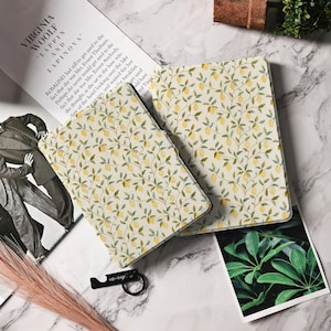 Light Yellow Lemon Kindle Case For Kindle Paperwhite 1/2/3, Kindle 2019/2022, Kindle Case 7&quot; Paperwhite 2024, Kindle 10th/11th/12th Cover