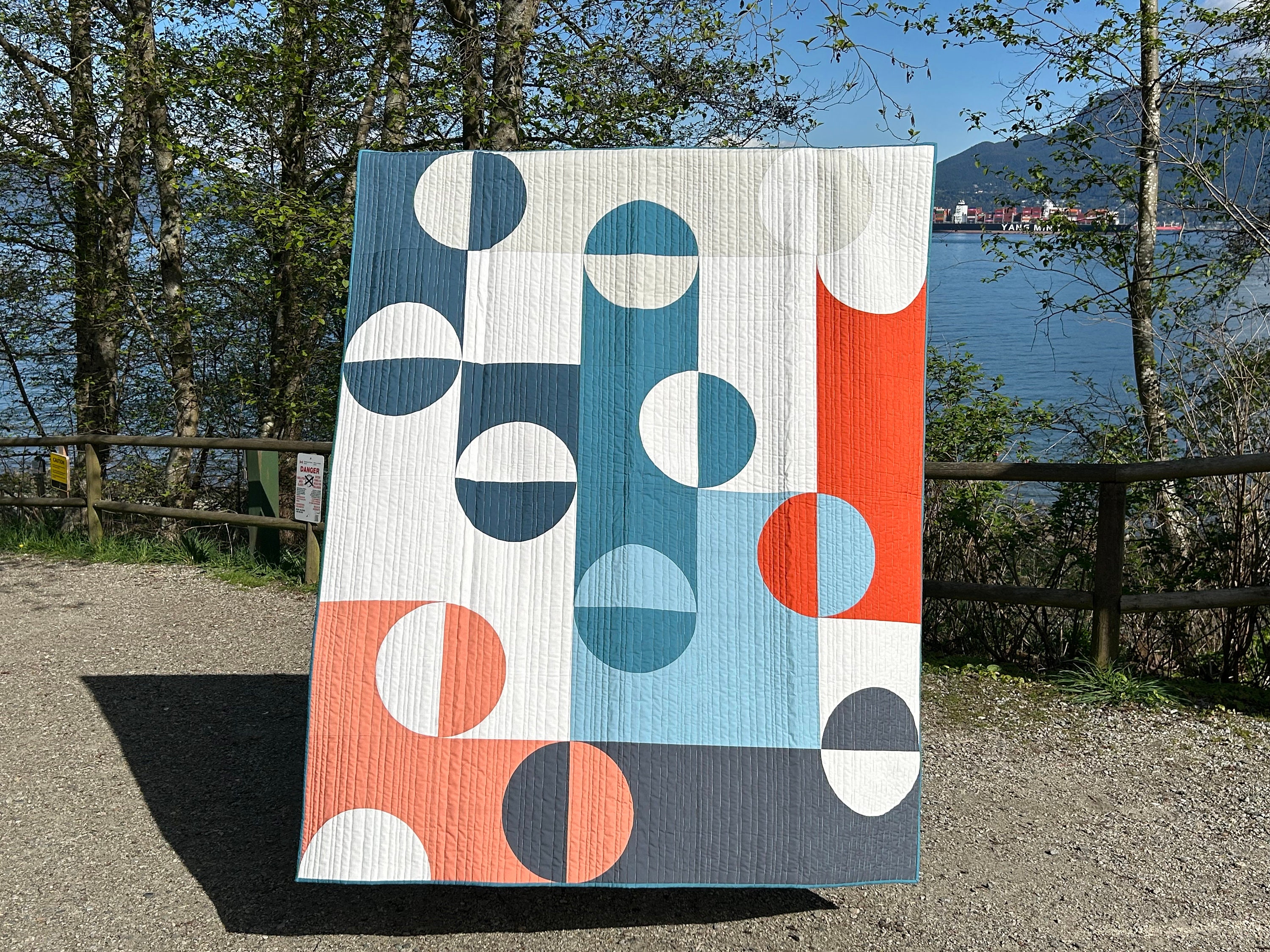 Colour Blocking Throw Quilt Pattern - Etsy
