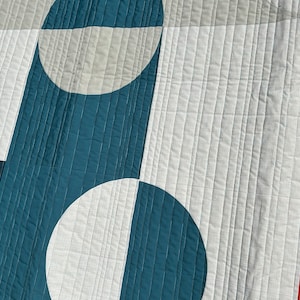 Colour Blocking Throw Quilt Pattern - Etsy