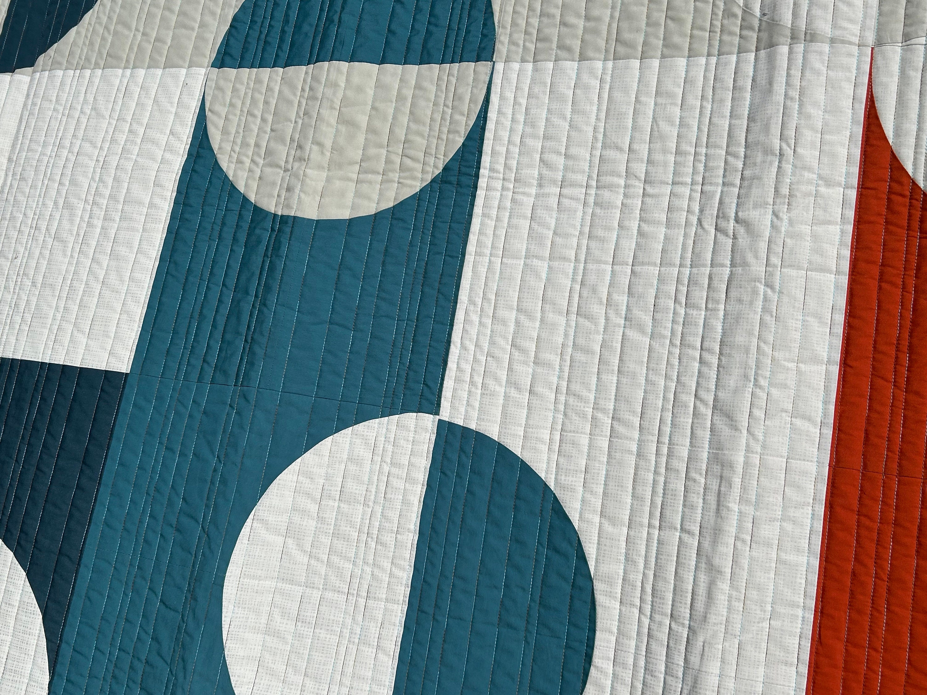 Colour Blocking Throw Quilt Pattern - Etsy