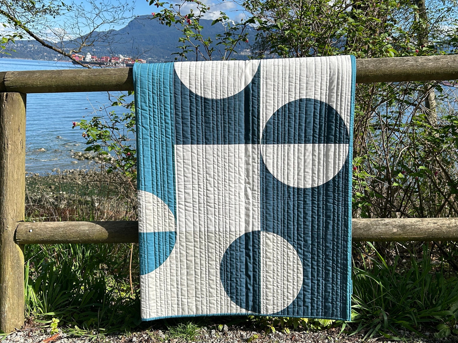 Colour Blocking Throw Quilt Pattern - Etsy