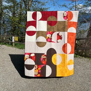 Colour Blocking Throw Quilt Pattern - Etsy