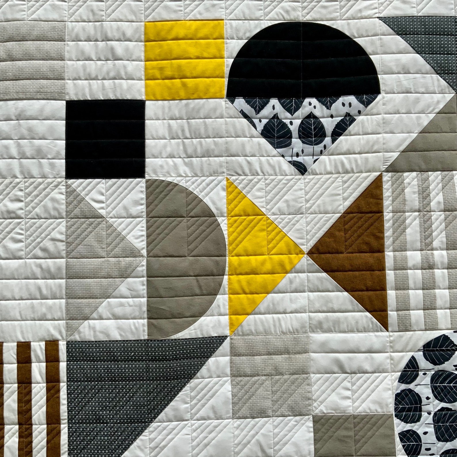Basically Bauhaus Quilt Pattern Etsy