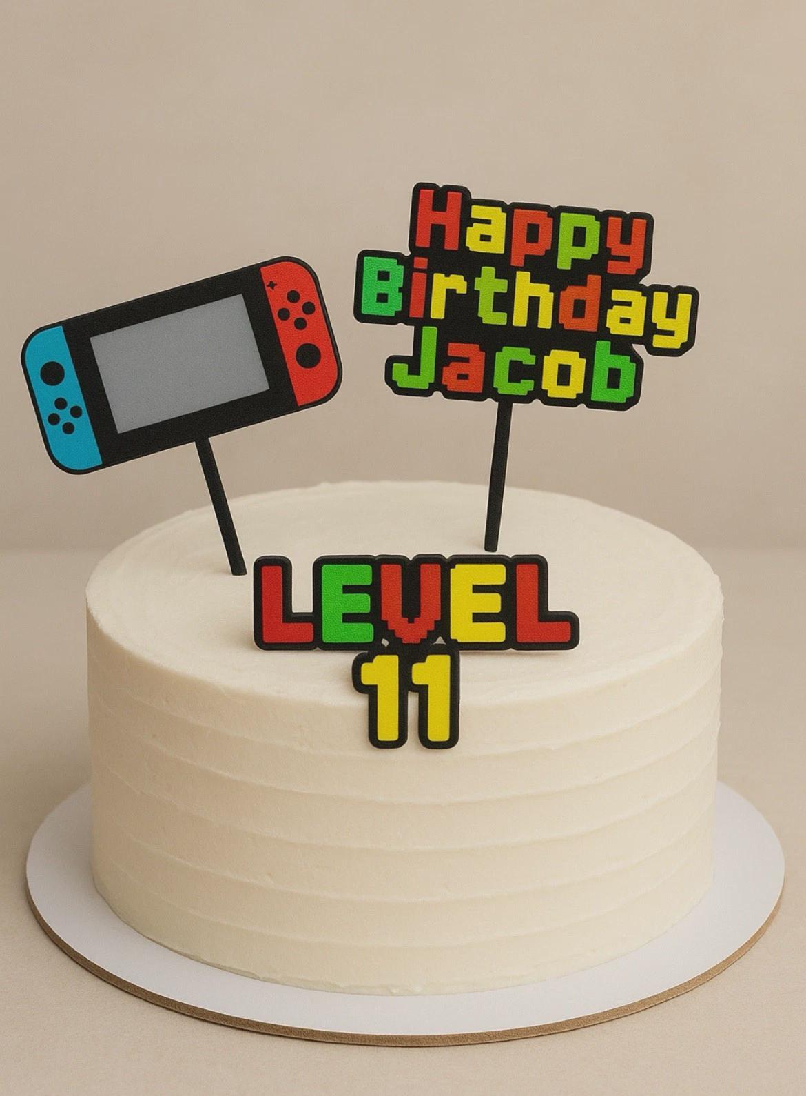 ビデオゲームパーティー用品 - ゲーマーバースデーデコレーション